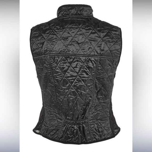 Techniche HyperKewl Riding Hiking Cooling Vest Quilted Black Deluxe Medium New - Picture 5 of 8